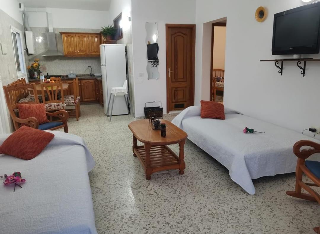 Chalet Con Jacuzzi Climatizado, Barbacoa Y Cerca De La Playa Abades  Exterior foto